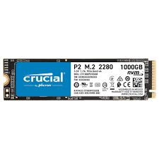 SSD NVME CRUCIAL P2 1TB